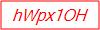 Captcha image showing verification code